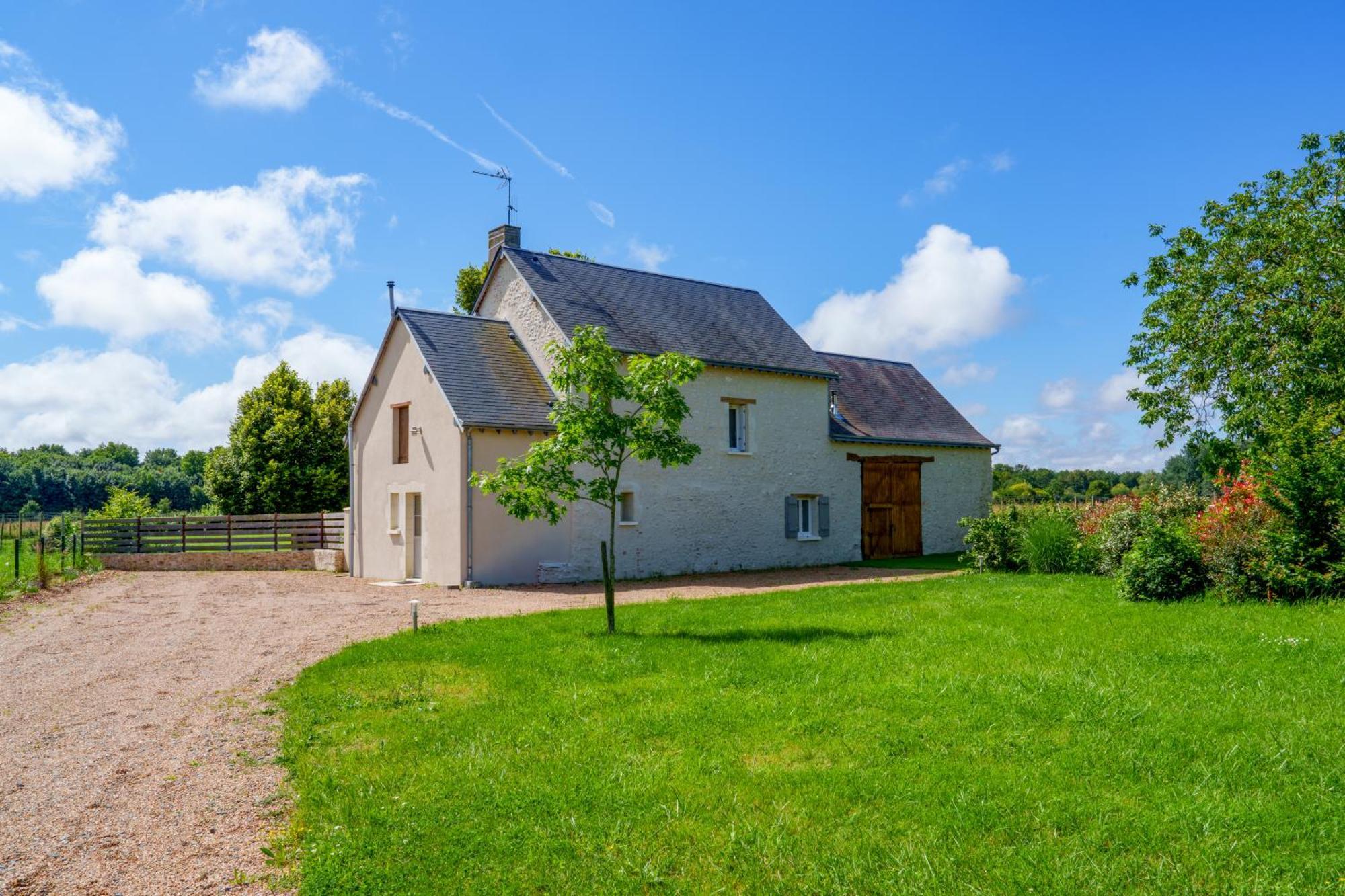 Maison Campagne Proche Tours Et Loches 6 Personnes Saint-Branchs Exterior foto